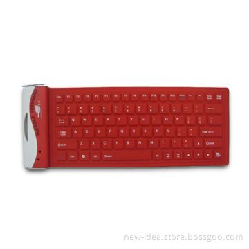Flexible Keyboard with Waterproof and Dust-proof Design, Available in Various Colors